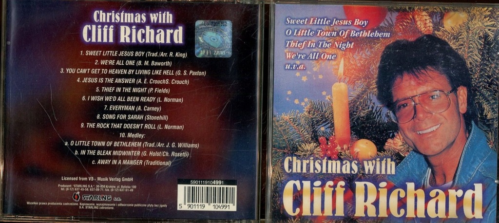 Christmas With Cliff Richard CD