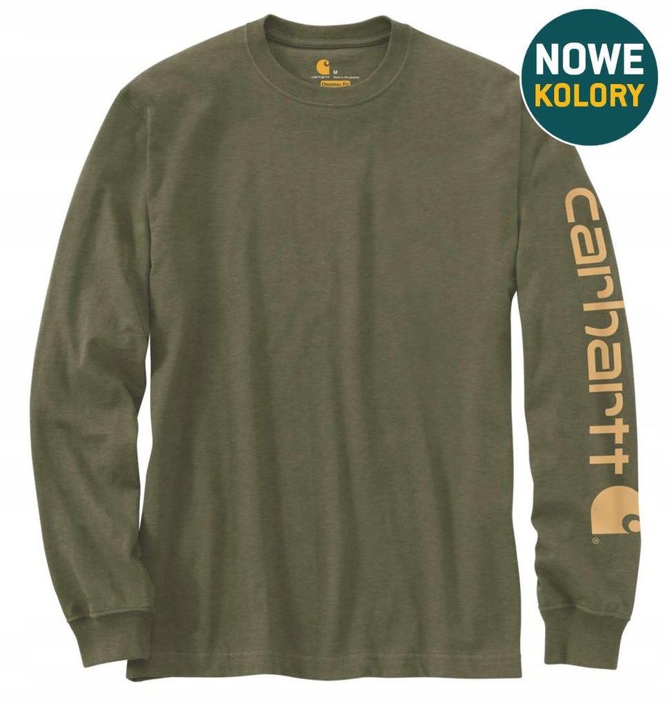 CARHARTT KOSZULKA LONG SLEEVE ZIELONA XL