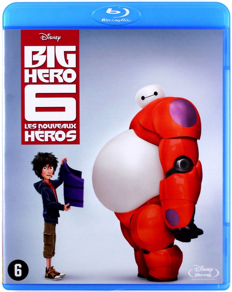 BIG HERO 6 (WIELKA SZÓSTKA) (DISNEY) (BLU-RAY)