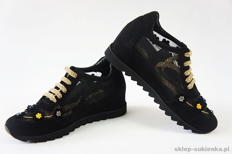 MAGZA MAGZA SNEAKERSY ZAMSZ SIATECZKA + KWIATY 39 - 6802169537 ...