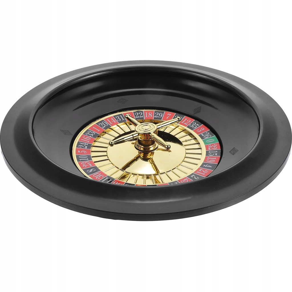 Russian Roulette Table Layout Rotating Game Wheel