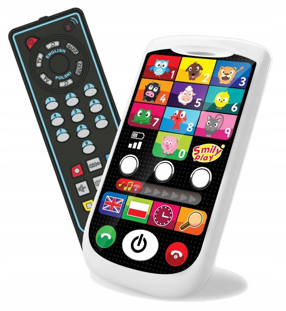 Interaktywny Smartfon i Pilot TV 12m+ Smily Play