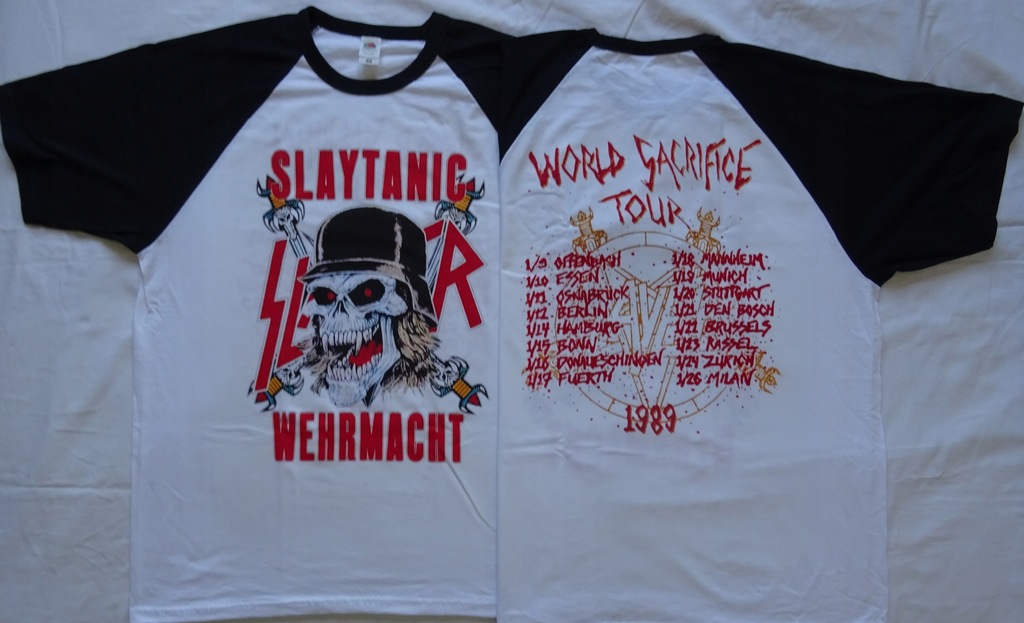 Slayer Slaytanic Wehrmacht World Sacrifice Tour 89