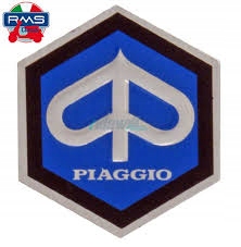 EMBLEMAT ZNACZEK NAPIS PIAGGIO VESPA 26/31MM