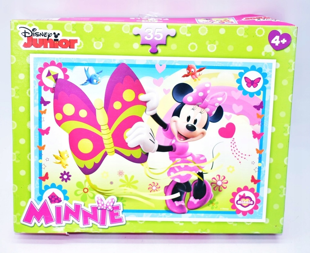 5992-4 DISNEY MYSZKA MINNIE a#g PUZZLE BAJKOWE 35