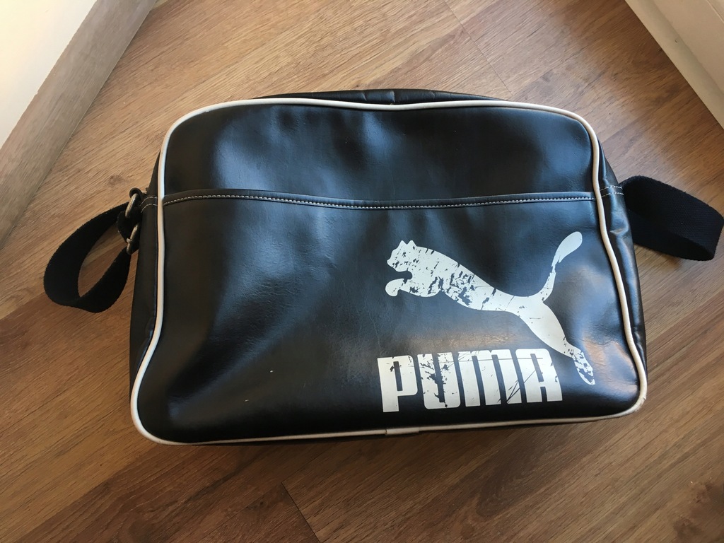Puma sportowa torba na ramię CZARNA