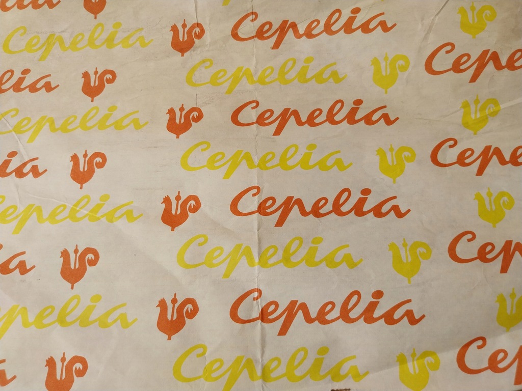 CEPELIA - PAPIER OZDOBNY Z PRL