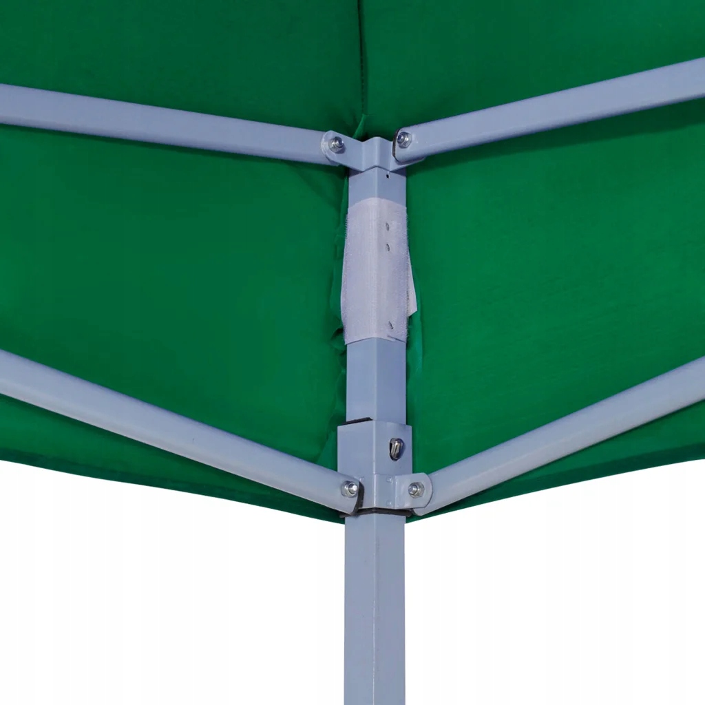 vidaXL Dach namiotu imprezowego, 3 x 3 m, zielony, 270 g/m²