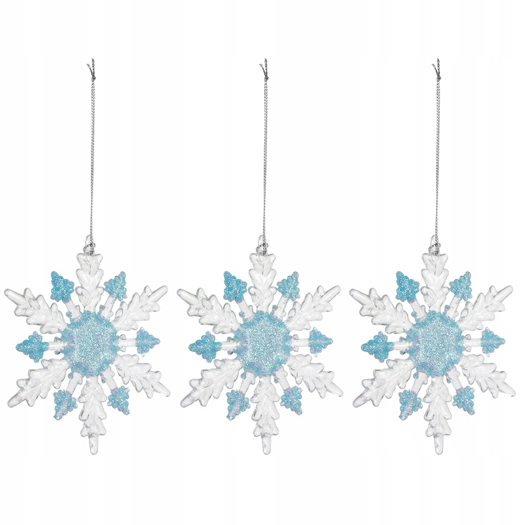 Snowflake Christmas Tree Ornament