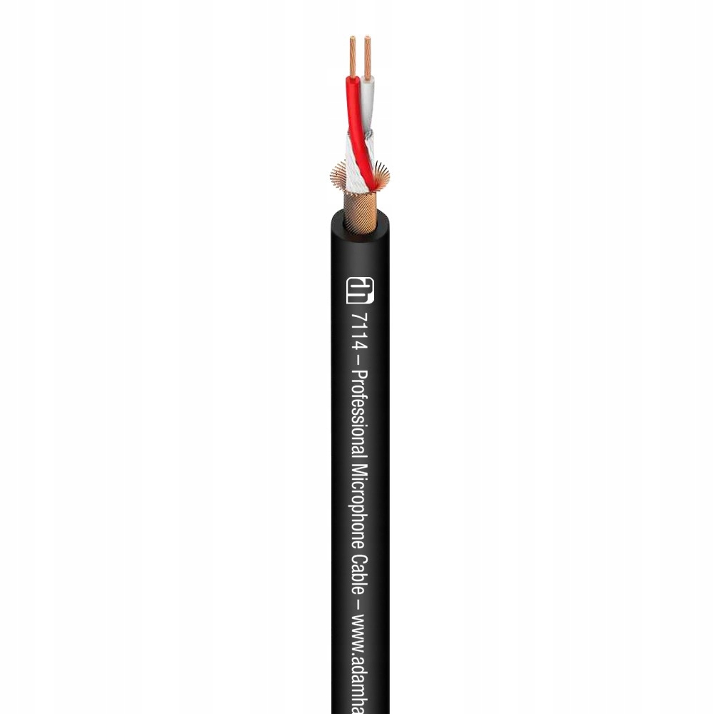 Kabel mikrofonowy, 2 x 0,31 mm², średnica 6,5 mm