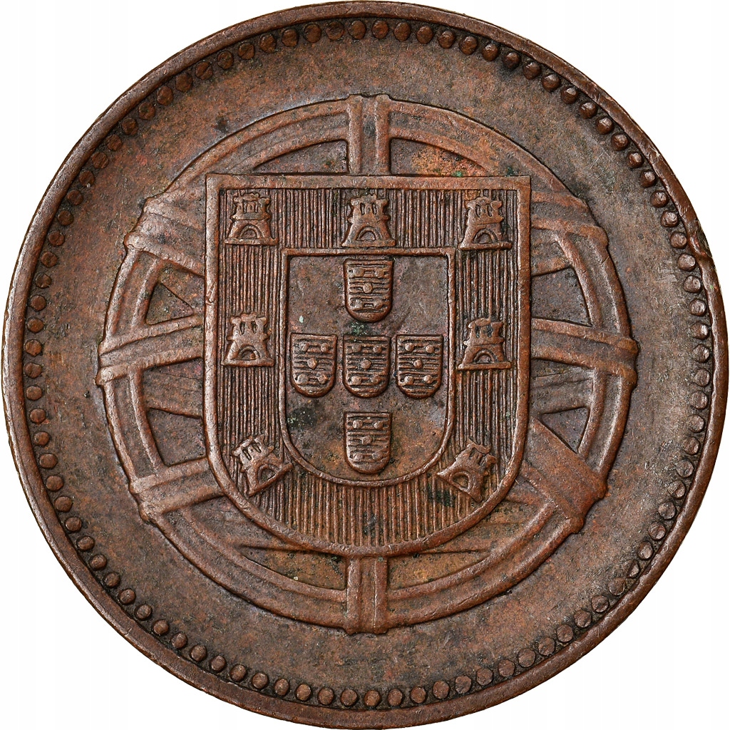 Moneta, Portugal, 2 Centavos, 1918, EF(40-45), Bro