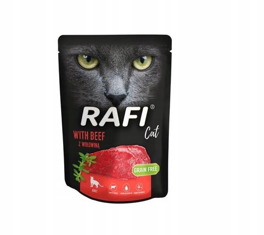 Rafi Cat Wołowina saszetka 300 g Rafi