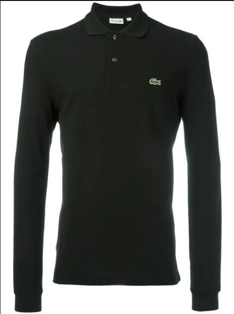 Koszulka Meska Polo Lacoste L131200031 S Czarna