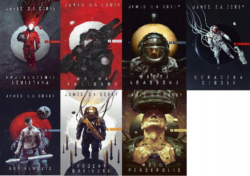 Expanse 1-7 seria - James S.A. Corey