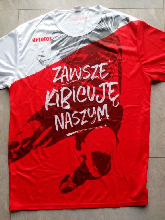 T-shirt XL - LOTOS Zawsze kibicuję naszym