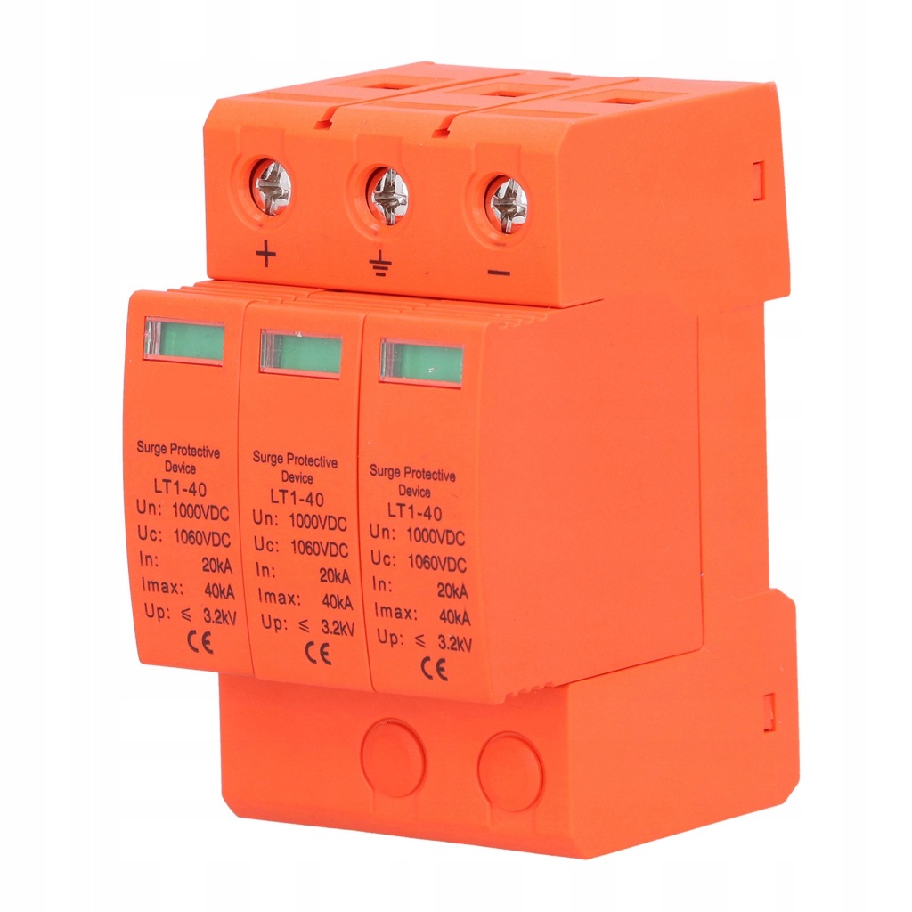 Urządzenie przeciwprzepięciowe 3p 40kA DC1000V