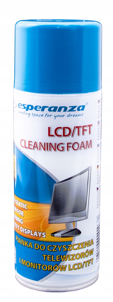 Pianka do czyszczenia LCD/TFT Esperanza 400 ml