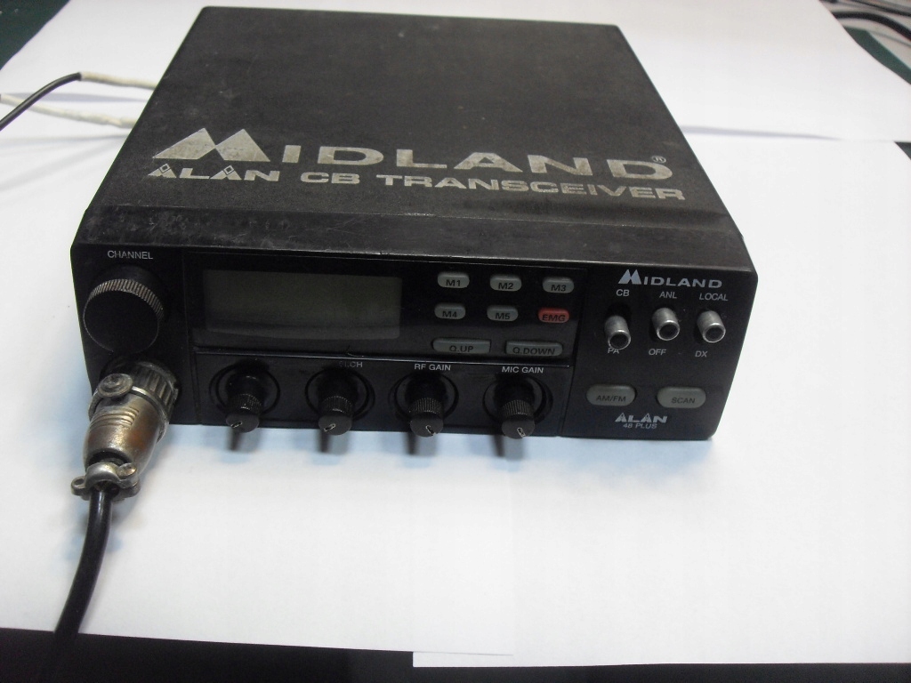 Radio CB Alan 48plus uszkodzone