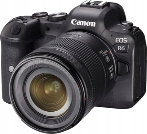 Aparat Canon EOS R6 korpus + obiektyw RF24-105mm F/4-7.1