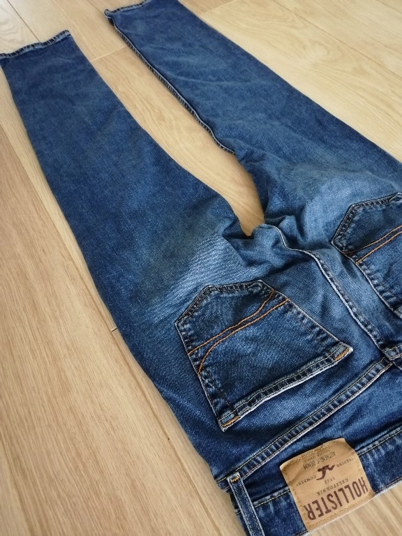 HOLLISTER 31/30 męskie rurki jeansy spodnie BDB ST