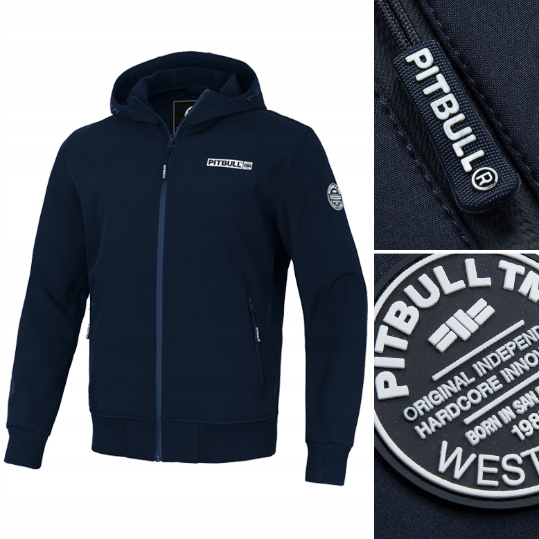 Męska Kurtka Pitbull Softshell Midway Przejściowa