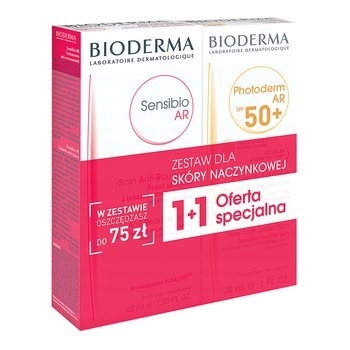 BIODERMA PhotodermAR SPF50+ 30ml + Sensibio AR40ml