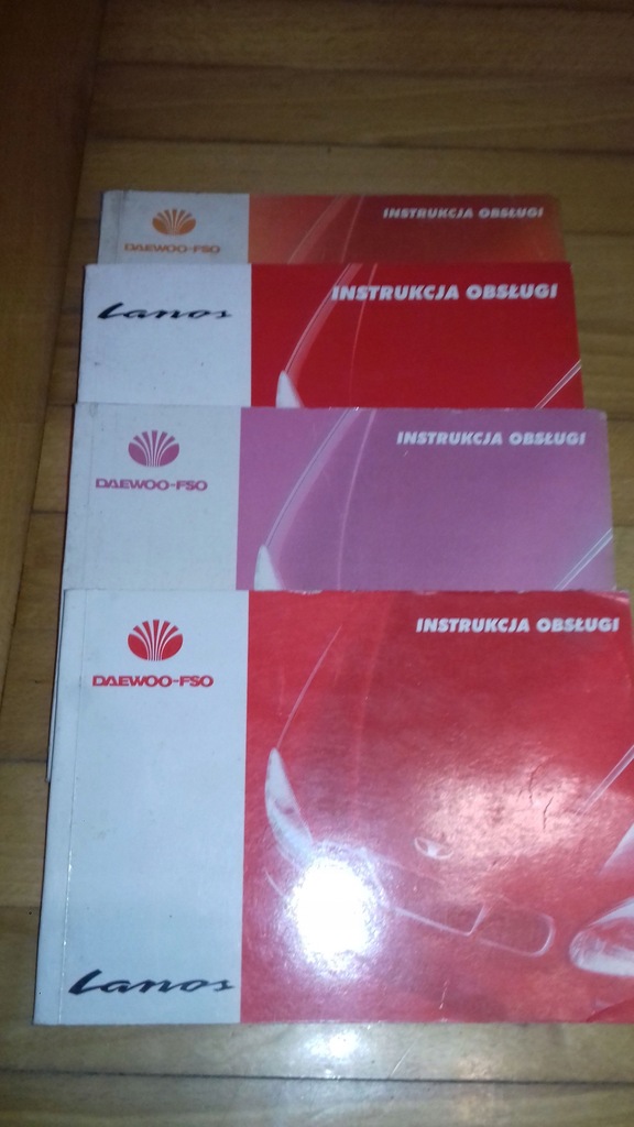 Oryginalna instrukcja obsługi Daewoo Lanos