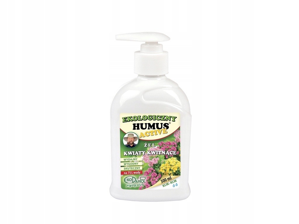 Nawóz Humus ACTIVE ŻEL kwiaty kwitnące 300ml