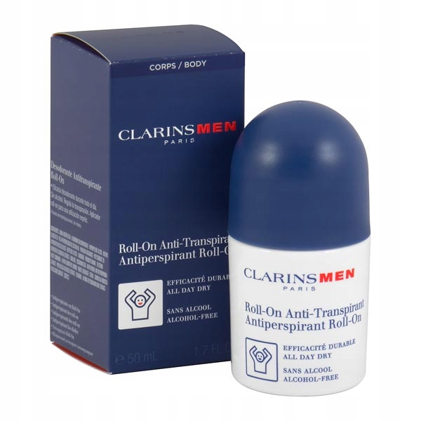 CLARINS MEN ANTIPERSPIRANT DEODORANT ROLL-ON 50ML