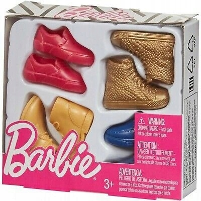 Купить Туфли для Барби и Кена, набор из 4 пар от Mattel: отзывы, фото, характеристики в интерне-магазине Aredi.ru