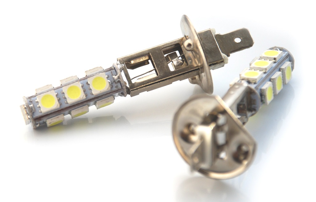 Żarówka H1 LED 13 SMD 5050 DRL - 4806630977 - oficjalne archiwum Allegro