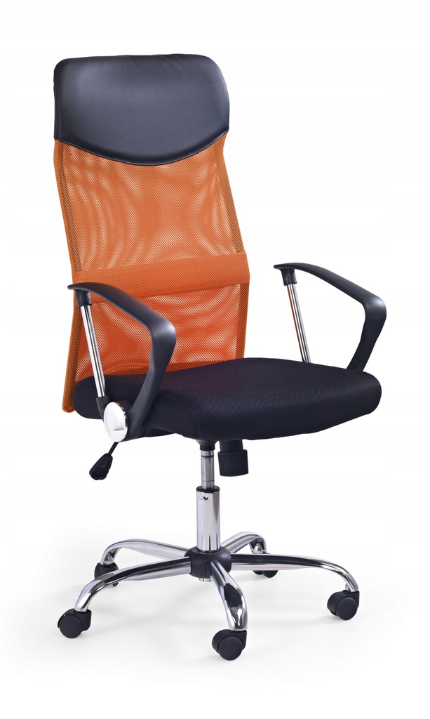 Fotel biurowy VIRE pomarańczowy od Halmar