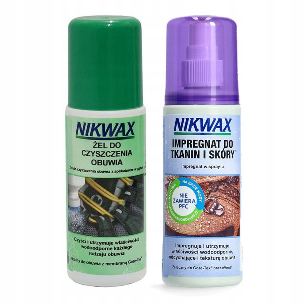 Zestaw do obuwia Nikwax Footwear Cleanning Gel szc