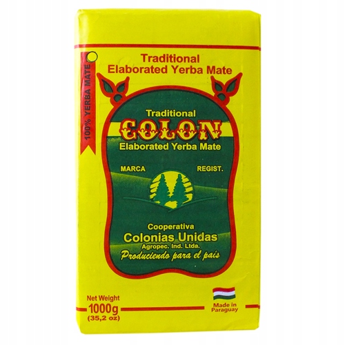 Yerba mate COLON Tradicional 1kg elaborada