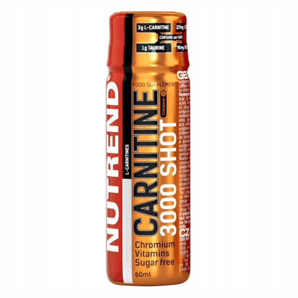 Nutrend - Carnitine 3000 Shot 60ml pomarańcz