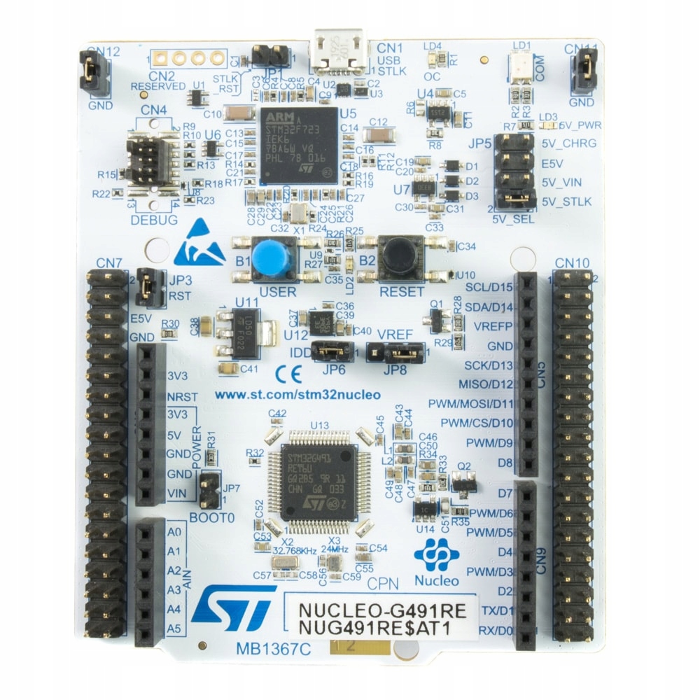 STM32 NUCLEO-G491RE STM32G491RET6 ARM Cortex-M4