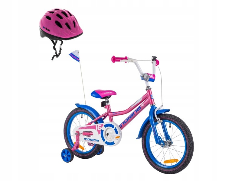 Rower dziecięcy INDIANA Roxy Kid 16 cali + Kask