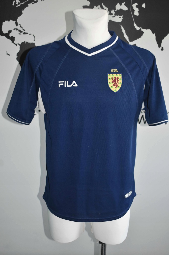 Szkocja 2000 - 2002 Fila koszulka sportowa