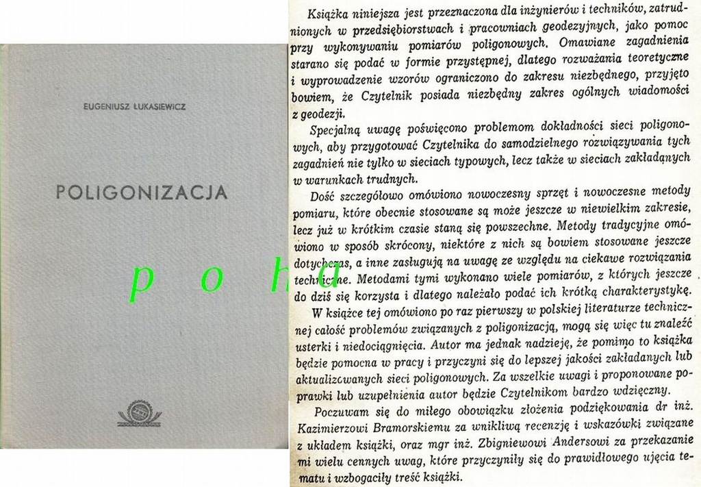 Poligonizacja 1973 geodezja