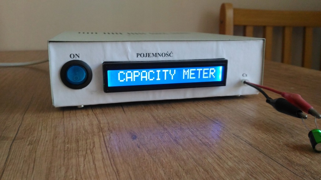 Miernik Pojemności Nowy Elektronik Zestaw NE337-K