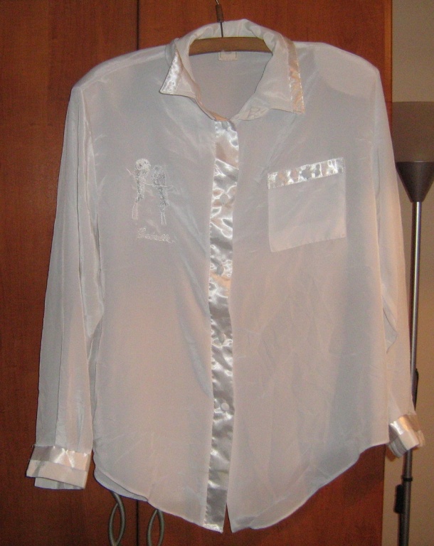 Elegancka bluzeczka biała roz XL