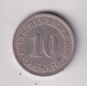 10 Pfennig 1898 F