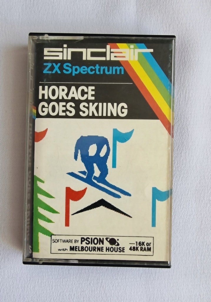 Oryginalna testowana sprawna gra Horace Goes Skiing Sinclair ZX Spectrum