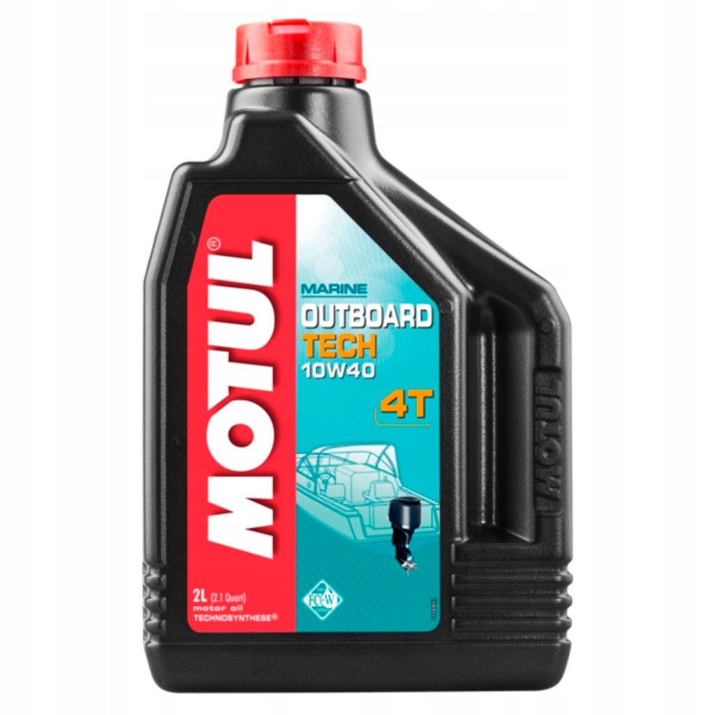 Olej do silników 4T MOTUL Outboard Tech 10W40, 2 l