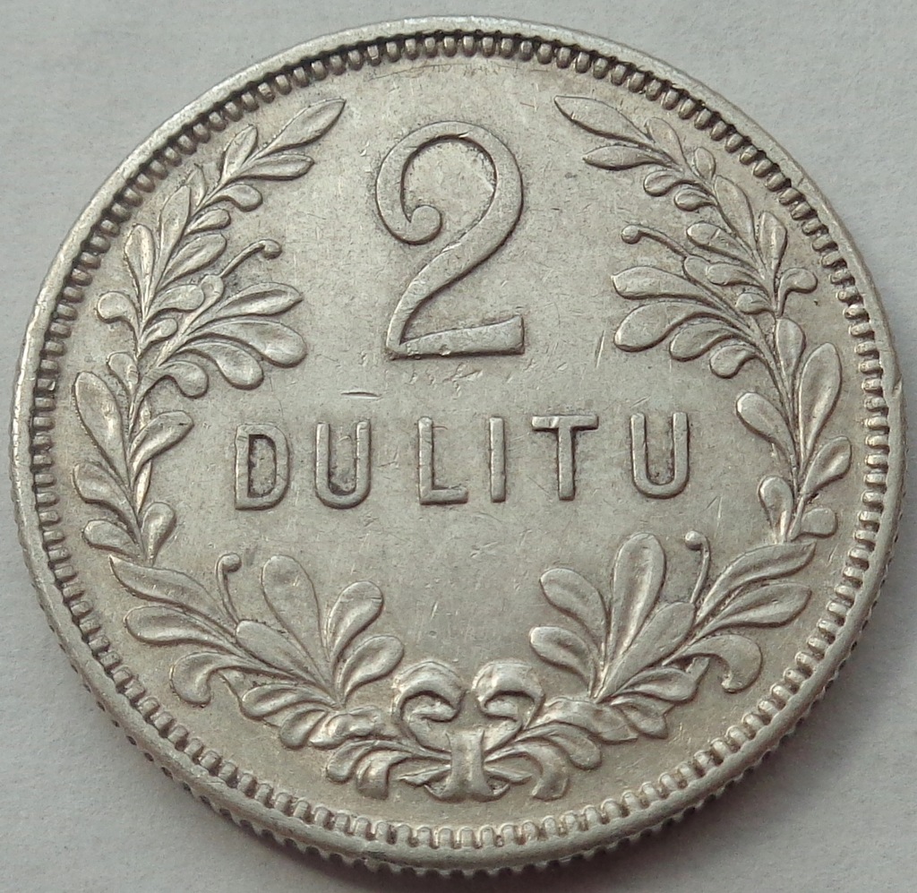 LITWA - 2 Litu / Lity - 1925 - srebro