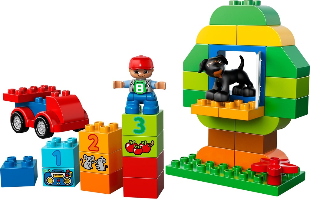 Купить Набор универсальных кубиков LEGO DUPLO 10572: отзывы, фото, характеристики в интерне-магазине Aredi.ru