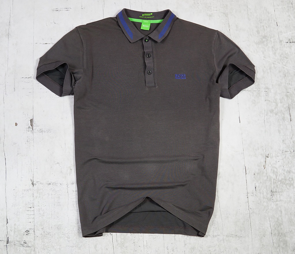 HUGO BOSS _ KOSZULKA POLO _ L _ MOISTURE MANAGER