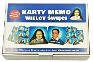 KARTY MEMO - Wielcy Święci