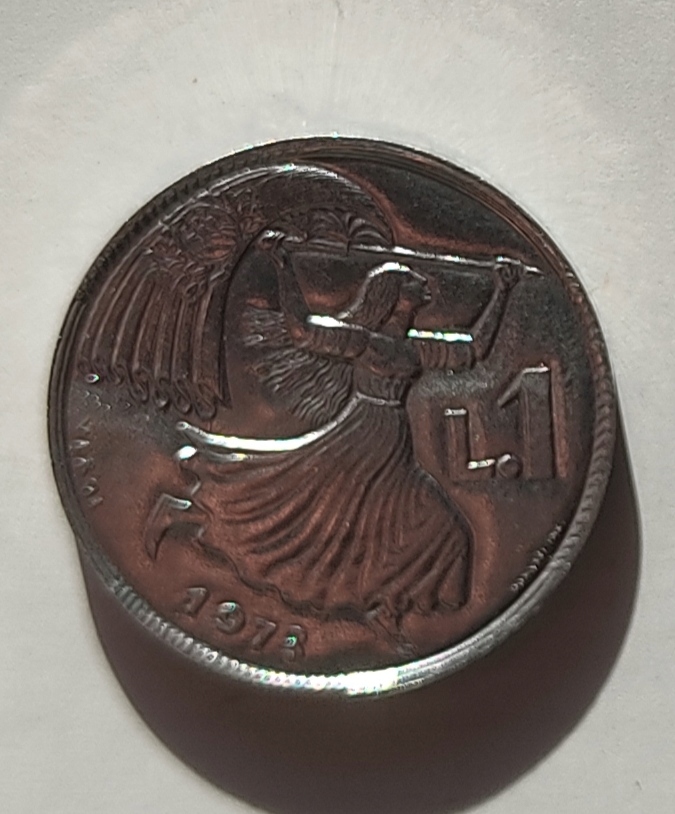 moneta San Marino 1 lira 1973