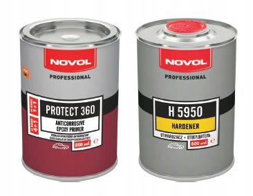 NOVOL PROTECT 360 PODKŁAD EPOKSYDOWY 800ml +U800ml